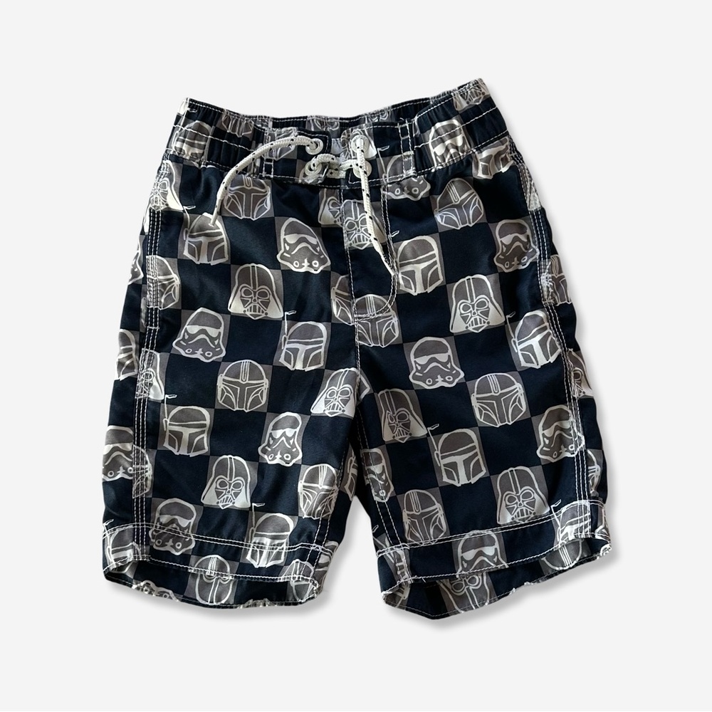 Gap Kids Star Wars Patterned Swim Shorts